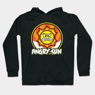 Angry Sun Christmas Hoodie